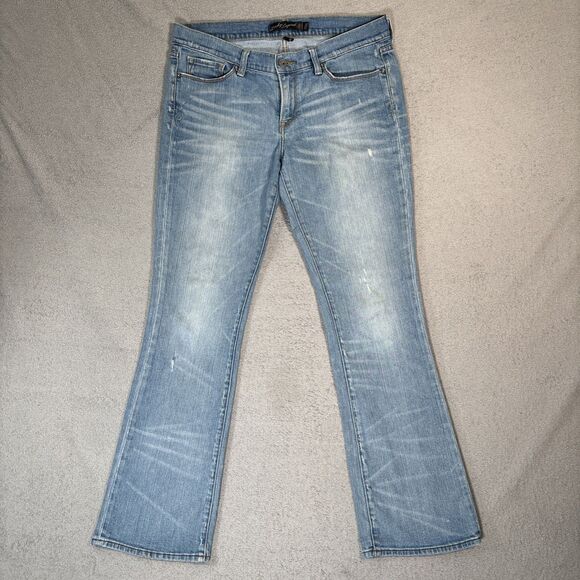 Lucky Brand Legend Jeans Women’s Size 12/31 Sister New Zoe Boot Selvedge Grunge - Picture 1 of 15